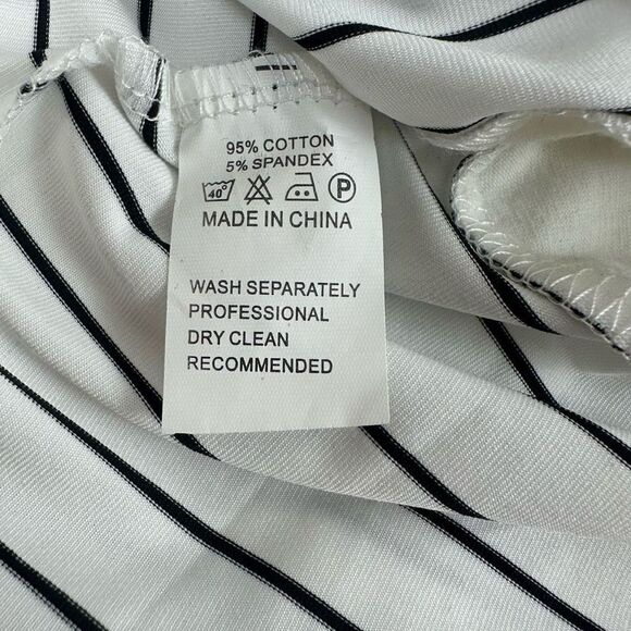 Sherosa Women's XL Long Sleeve Colorblock Tunic‎ Maroon Ivory Stripe Lace Inset - Picture 4 of 9